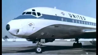 United Douglas DC-8 - "Chicago to Los Angeles" - 1965