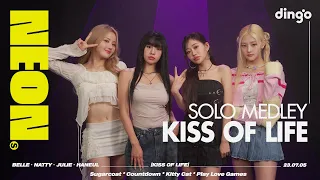 KISS OF LIFE – SOLO MEDLEY(Sugarcoat, Countdown, Kitty Cat, Play Love Games) | 4K | NEON SEOULㅣDGG