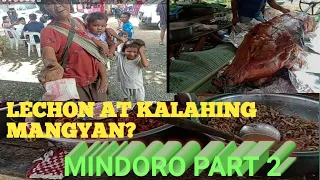 BAKIT MAY LECHON SARI SARING ULAM AT KALAHING MANGYAN NUNG UWI KO SA MINDORO PART 2 / RICKY'S VLOGS