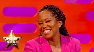 Emmy Winner Regina King's Endearing Story Of Her Biggest Watchmen Fan | The Graham Norton Show