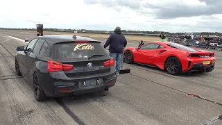 750HP BMW M140i XDrive vs Ferrari 488 Pista