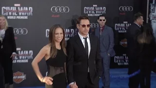 Robert Downey Jr. "Captain America Civil War" World Premiere Red Carpet Fashion Broll