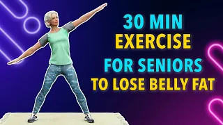 30 MIN BELLY FAT BURN: EXERCISES FOR SENIORS