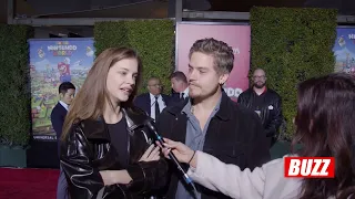 Barbara Palvin and Dylan Sprouse at the SUPER NINTENDO WORLD premiere  Universal Studios Hollywood
