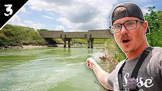 AGGRESSIVE FISH Got PUSHED Into This RAGING CANAL!!! (One After Another)