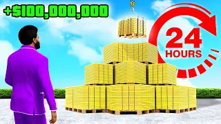 Make $100,000,000 in 24 HOURS in GTA 5!