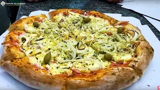 🔥PIZZA COM MASSA POBRE E BORDA DE AR FALSA - AULA 1