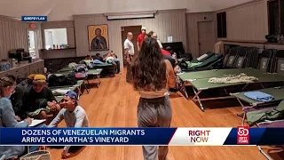 Dozens of migrants arrive on Martha's Vineyard