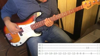 Dosed (Red Hot Chili Peppers) | Bass cover with Tabs