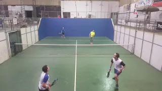 puntazo de padel contra tolo Aguirre!