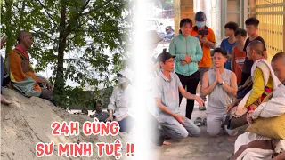 24h cùng Sư Minh Tuệ đã tới Hà Nội