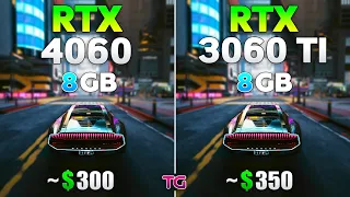 RTX 4060 vs RTX 3060 Ti - Test in 10 Games