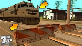 Что будет если остановить поезд в GTA: San Andreas ?!