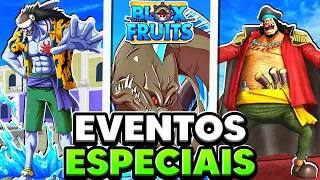 TODOS OS EVENTOS ESPECIAIS SECRETOS DO BLOX FRUITS!