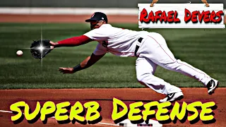 MLB - Rafael Devers | SUPERB Defense