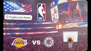 Mira lo que se vive un juego de baloncesto de la NBA! #nba #losangeles