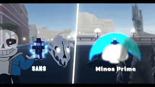 Update! Showcase Minos Prime and Sans [YBA:NU]