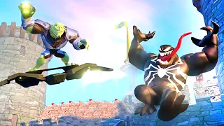 VENOM GREEN GOBLİN İLE DÖVÜŞÜYOR #5  Disney Infinity 3 | Çizgi Film Oyunu