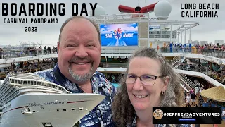 Carnival Panorama Boarding Day - What it's like on Embarkation Day! Emeril Lagasse Inspired MDR Menu