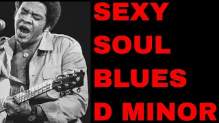 Sexy Minor Soul Blues Jam | Guitar Backing Track  (D Minor)