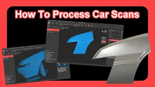 How To Use Revoscan and Fusion 360 To Process Car Scans | #revopoint #fusion360 #reverseengineering