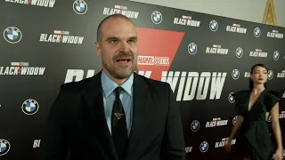 Black Widow: David Harbour New York World Premiere | ScreenSlam