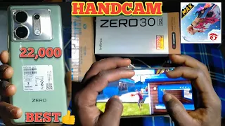 ( INFINIX ZERO 30 5G )  PHONE📱UNBOXING ( FREE FIRE ) TEST 👍( AND ) 6 FINGER HANDCAM OP GAMEPLAY