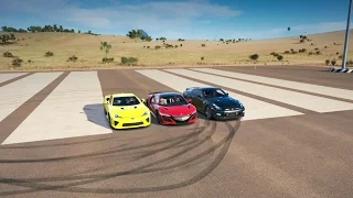 Forza Horizon 3: 2017 Acura NSX vs 2012 Nissan GT-R vs 2010 Lexus LFA Drag Race