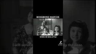 Bongbong Marcos noong sya ay bata pa lamang