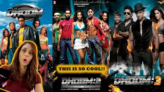 Dhoom 1, 2 and 3 trailer reaction | Abhishek Bachchan | John Abraham | Hrithik Roshan | Aamir Khan