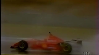 Шумахер   Алези обгон испания 1996