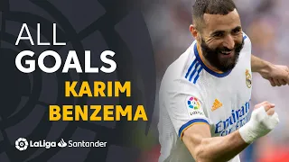 All goals Benzema LaLiga Santander 2021/2022