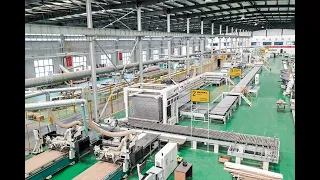 Excitech smart factory for panel furniture processing