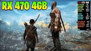 GOD OF WAR - RX 470 4GB - i5 3570 - 16GB Ram - Best Setting - 1080p