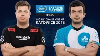 CS:GO - FaZe vs. Cloud9 [Overpass] Map 1 - Quarterfinal - IEM Katowice 2018