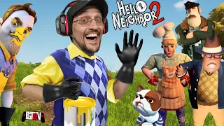 Hello Neighbors of Hello Neighbor 2!  Everyone Hates Me (FGTeeV Beta 0.0)