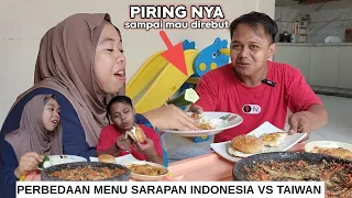 BALAS DENDAM ⁉️ SARAPAN MENU INDONESIA VS TAIWAN