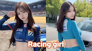 AI Lookbook, Racing girl / 레이싱걸 룩북  / レーシングガール ルックブック[4K]