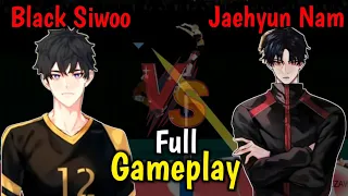 Black Siwoo vs Jaehyun Nam . Full Gameplay . The spike . Volleyball 3×3