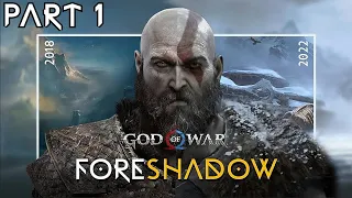 Every time God of War Ragnarok ANSWERS GoW 2018 FORESHADOWS