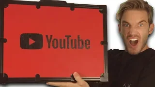 Unboxing 100 MIL YouTube AWARD!!