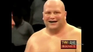 BUTTERBEAN gets KO after 1 punch!