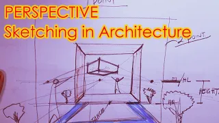 FREEHAND SKETCHING FOR ARCHITECTS_ Perspective basic concepts.