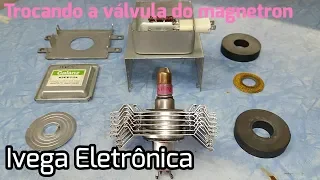 How to repair a magnetron by replacing only the valve