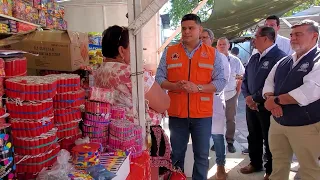 Puestos de venta de pólvora autorizados por la alcaldía de San Salvador