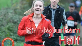 MAPLEDURHAM HALF MARATHON | Whoop review & a muddy trail race