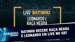 Ratinho recebe Raça Negra e Leonardo em live no SBT | Primeiro Impacto (31/07/20)