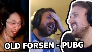 Forsen Reacts To Japanese Streamer Reacting To OLD FORSEN Playing PUBG with Stream Snipers