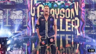 grayson waller entrance entrace wwe NXT feb 14, 2023