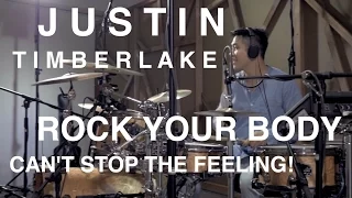 Anton Drum Cover | Justin Timberlake - Rock Your Body & CAN'T STOP THE FEELING! Live